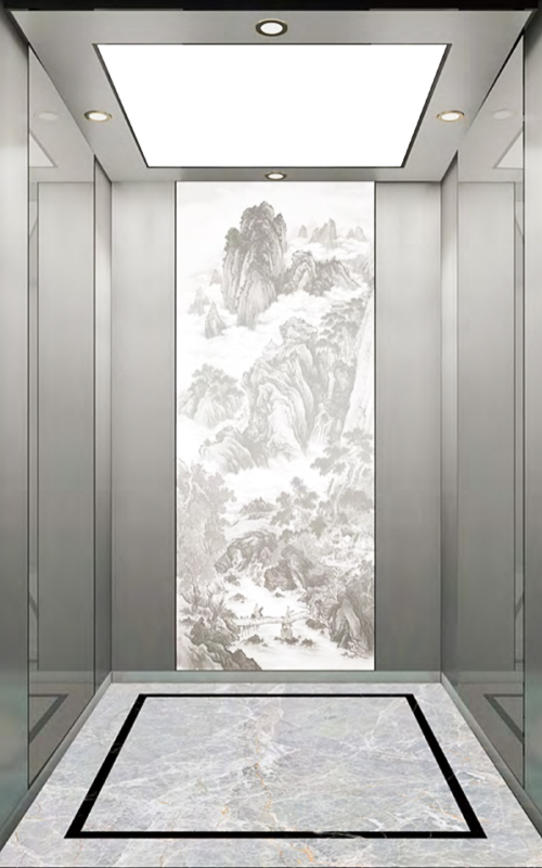 NF-J009 passenger elevator lift for commercial building and shopping center silent high stability